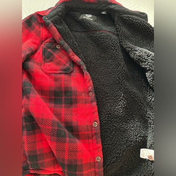 Weatherproof Red and Black Plaid Shirt Size M - Picture 13 of 15